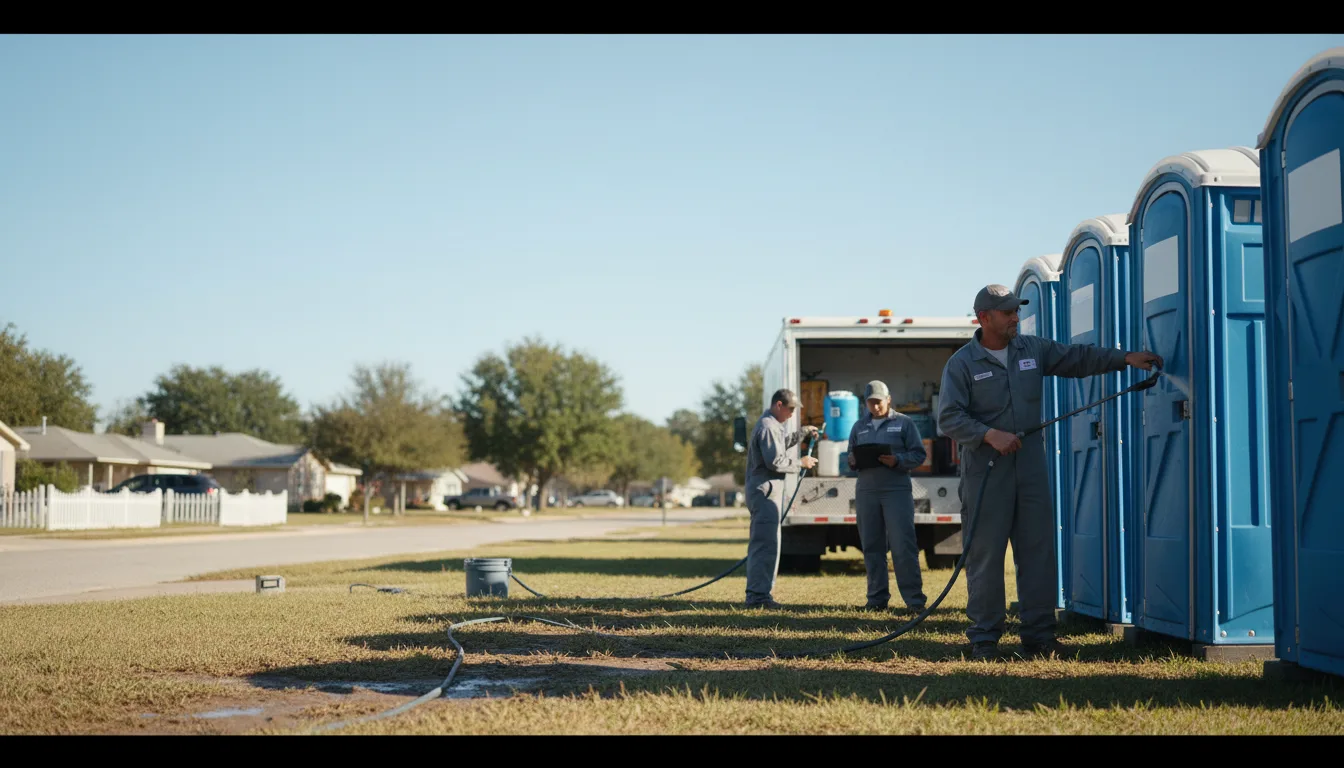 Long-Term Portable Toilet Rental in Rockford, OH near me